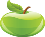 49 green apple png image