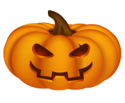 Halloween Pumpkin PNG 3D