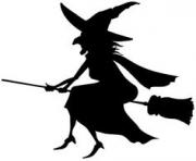 ideas about witch silhouette on halloween clip art