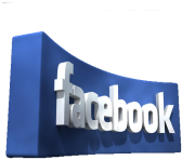 Facebook Logo Transparent PNG 3D