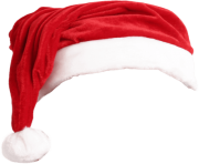 realistic christmas santa claus red hat png image