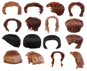 hairstyles png collection