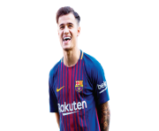 Philippe Coutinho png barcelone midfielder