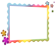 colorful frames png transparent