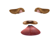 snapchat filters png dog tongue