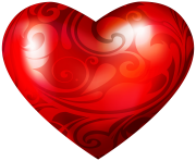 Ornamental Heart PNG Clipart