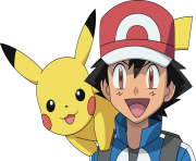 ash and pikachu by dashiesparkle pokemon png