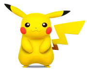 pikachu 3d pokemon png