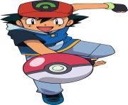 Ash Pokemon PNG File