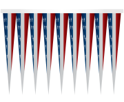 USA Streamer Transparent PNG Clip Art Image 2