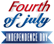 Fourth of July Transparent Clip Art Image