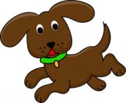 adorable dog clipart image