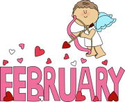 month of february valentine love