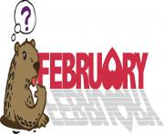 february clipart beaver