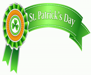 St Patricks Day Banner Transparent PNG Clip Art Image