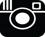 black color instagram icon png