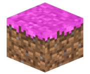 minecraft pink grass block