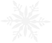 white snowflake png 19
