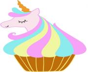 cupcake unicorn clipart