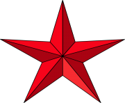 red star png 10