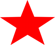 red star png 11