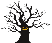 halloween dark tree png 3