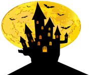 halloween haunted house png 1