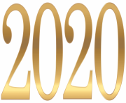 Gold 2020 PNG Clipart