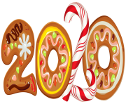 2020 Cookie Style PNG Clipart Image