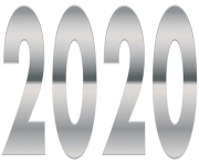 2020 Silver Clip Art Image