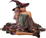 sexy witch halloween png 1