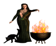 sexy witch halloween png 10