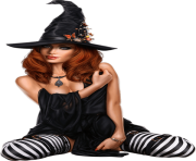 sexy witch halloween png 9