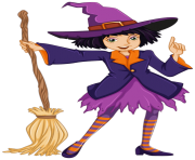 witch clipart transparent background 2
