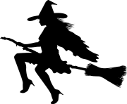 witch black transparent background png 4