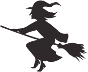 witch black transparent background png 8
