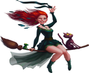 cartoon witch png 1