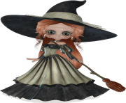 witch clipart transparent background 6